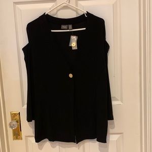 Black Traveler’s cutout jacket